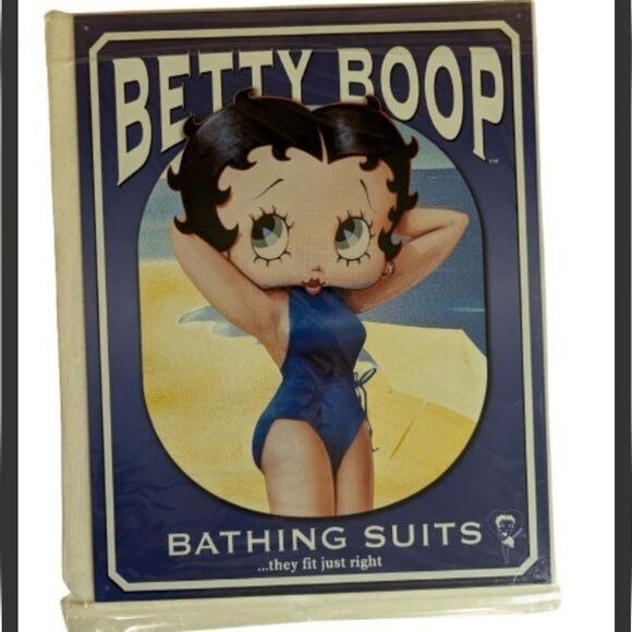 Betty Boop Bathing Suits Metal Sign - New - Picture 1 of 4